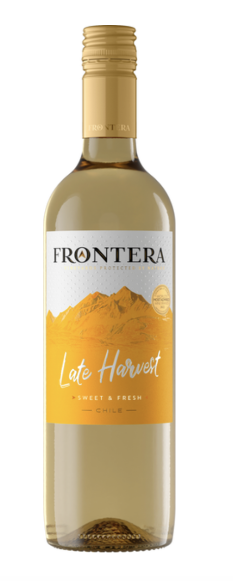Вино Frontera Late Harvest нап/сол/біл 0,75лЧілі 12%